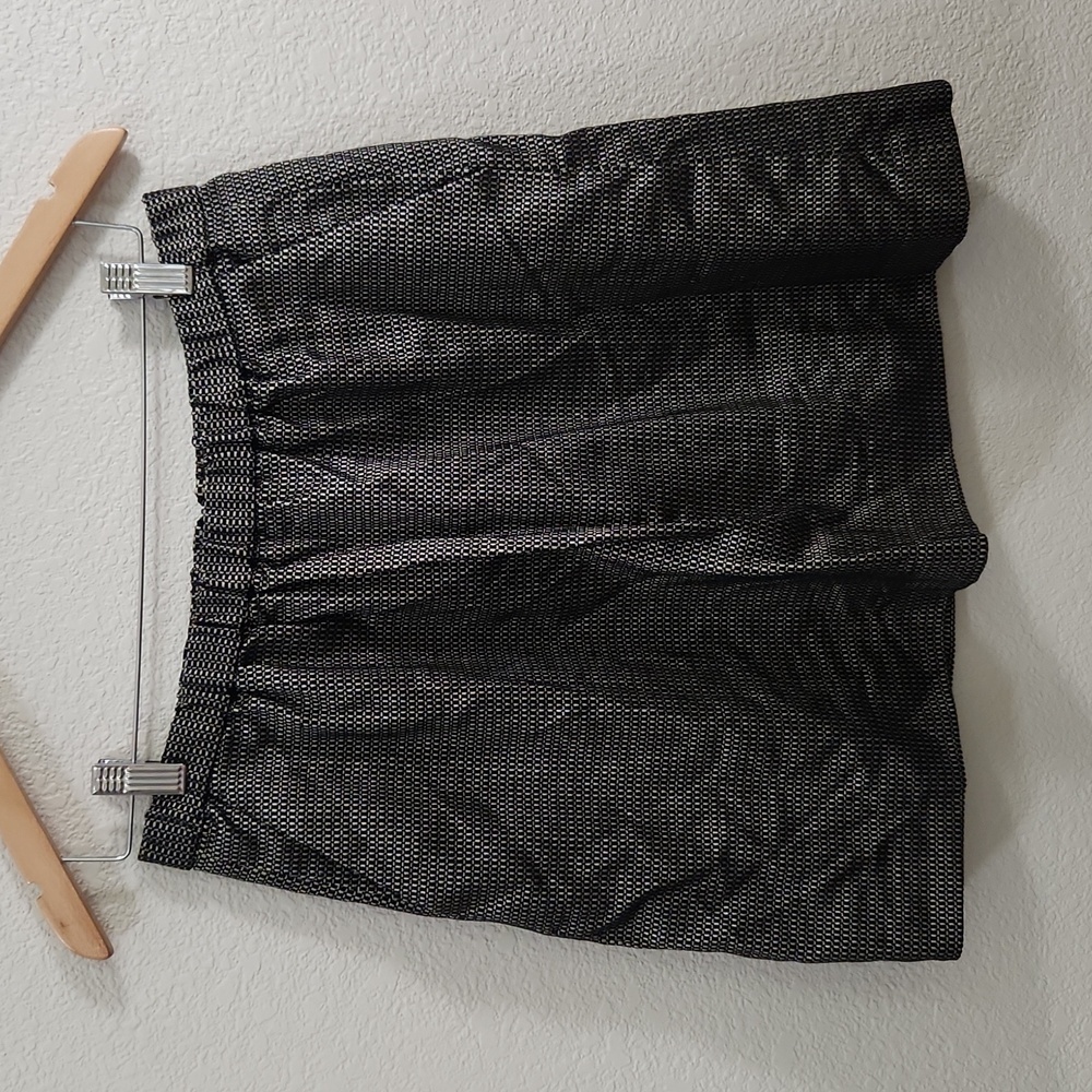 Madewell metallic skirt, size medium